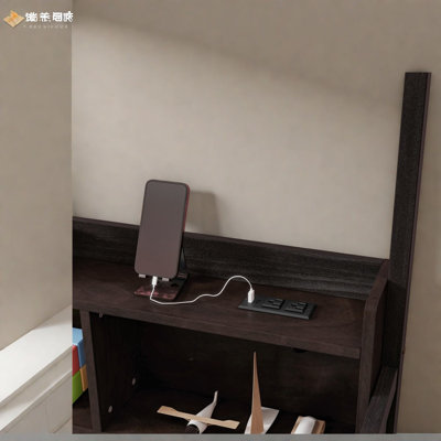 Lits avec rangement, lit simple en bois au sol, chambre d'enfant pour la ferme