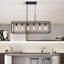 Billal 6 - Light Black Kitchen Island Pendant