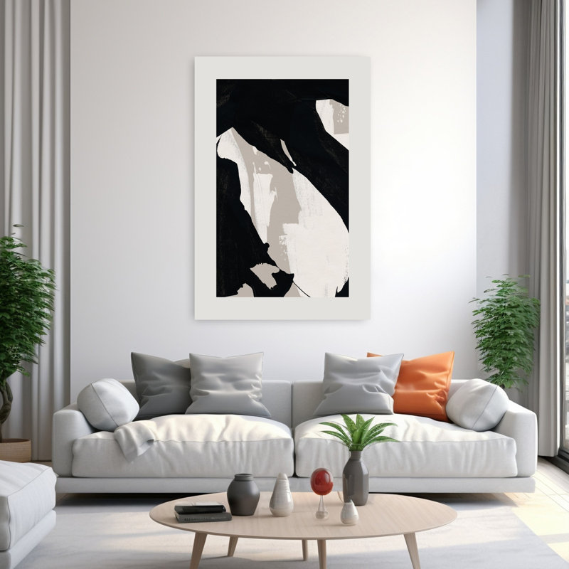 Art contemporain contemporain, H 60 po x l 40 po