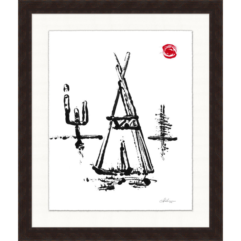 Tent Print by Chris Coleman