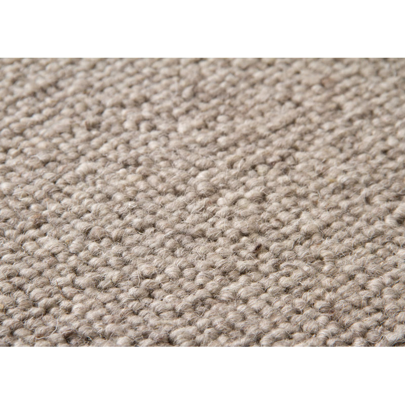 Donovan Solid Colour Wool Area Rug, Square 200 x 200cm