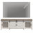 Allyssa 2 Piece Farmhouse Coffee Table Set