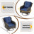 Samya 2 - Person Oversized Swivel Rocker Outdoor Seating Group with Cushions-1256138125