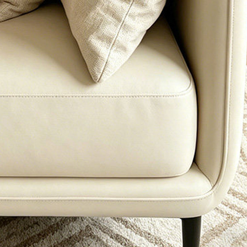 Chaise longue d'intérieur en cuir