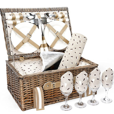 Wicker Picnic Basket