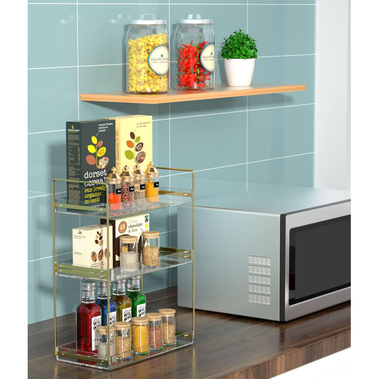 Mercer41 Amberdawn Metal Freestanding Bathroom Shelves