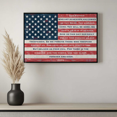 «Our Father Flag» par Annie Lapoint, reproduction d'art