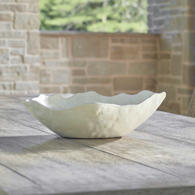 Bol d'extérieur blanc chaud Uttermost Obscura, Blanc