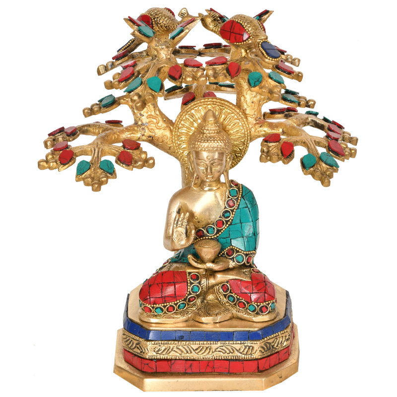 Bouddha sous l'arbre Bodhi (bouddhiste tibétain)