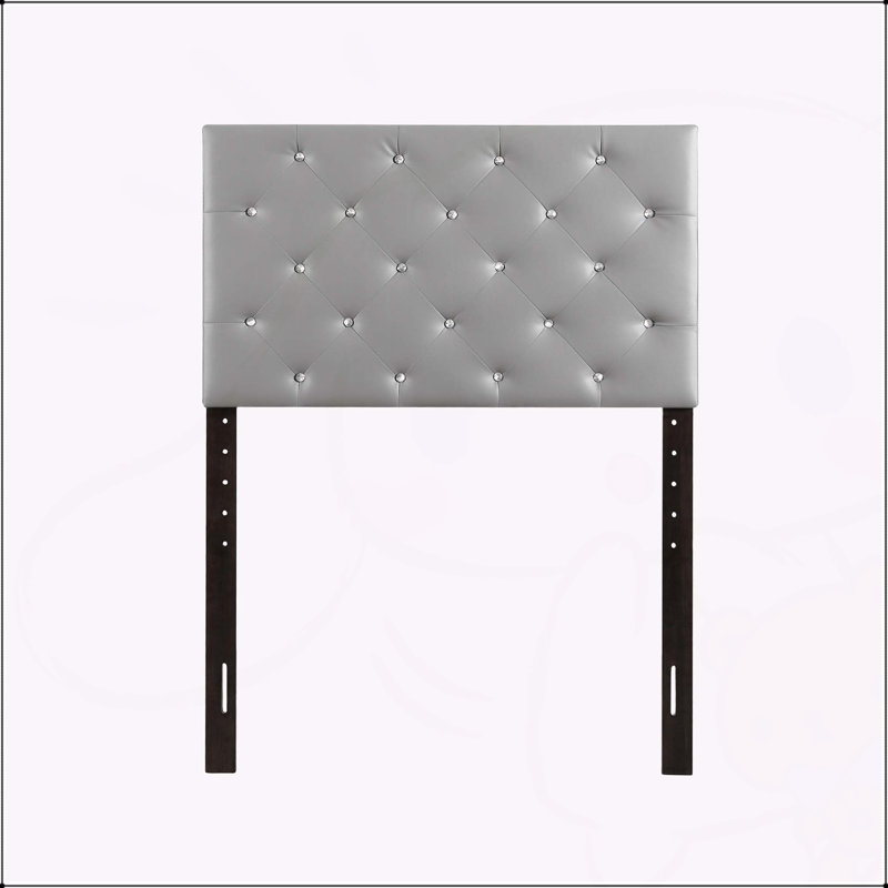Tête de lit Super Nova, Simple, Gris clair