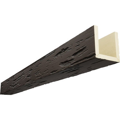 Poutre de plafond 3 côtés Pecky Cypress Endurathane