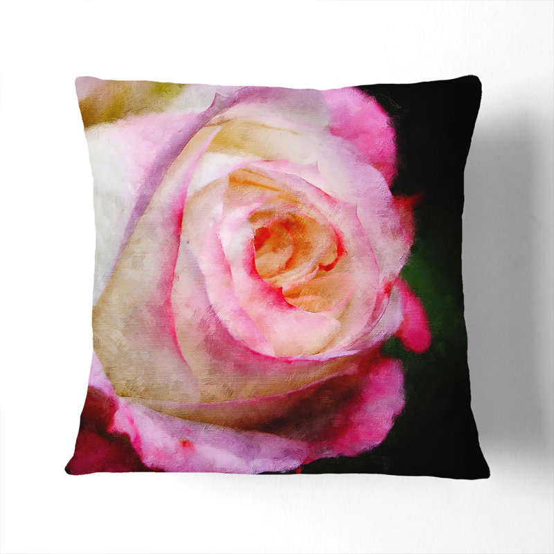 Square Throw Cushion, Stone, 40cm H x 40cm W x 15cm D