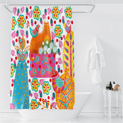 Single Shower Curtain