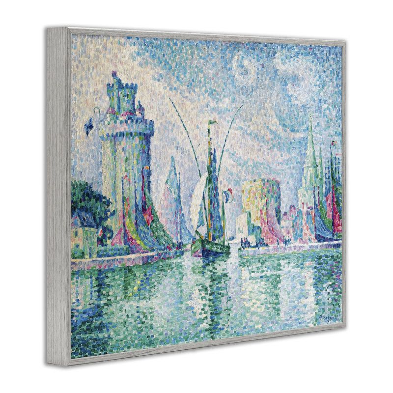 La Rochelle, signic classique, giclée par one1000paintings, Estampe numérique Farmhouse, H 24 po x l 30 po