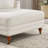 Upholstered Chaise Lounge With Adjustable Backrest-985554645