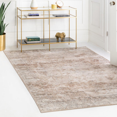 Tapis oriental ivoire Cantey