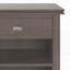Artisan - Table de chevet - Brun noyer chaud