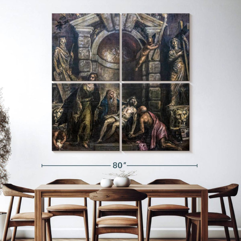 Adella Pieta 1576, H 74 po x l 74 po