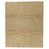 Sebastia Wool Southwestern Area Rug in Beige/Gold/Neutral