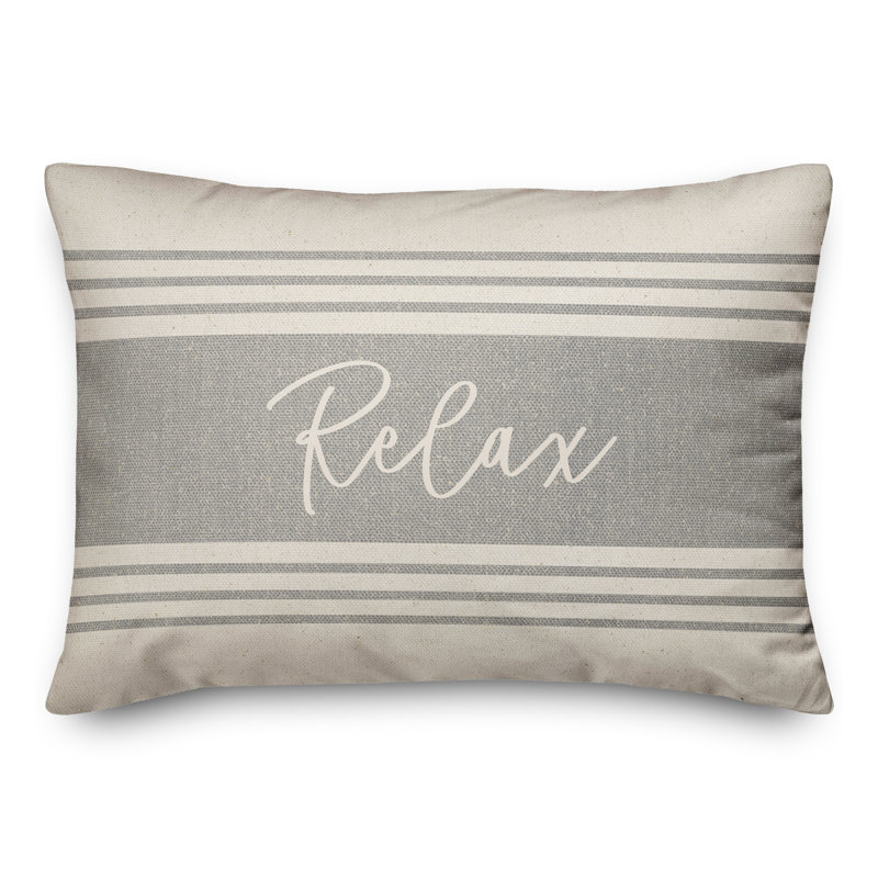 Abstract Outdoor Throw Pillow, Gray