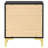 Gold Two-Drawer Rectangular Nightstand-312938346