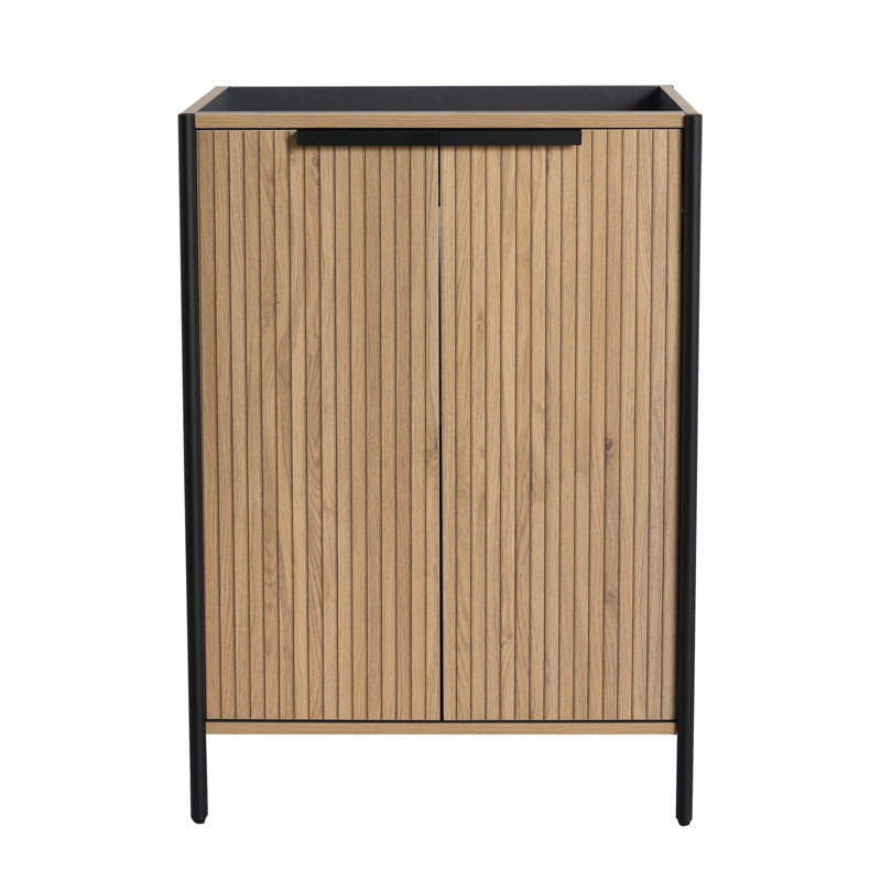 Meuble-lavabo autoportant moderne avec charnières à fermeture douce