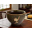 Service à thé traditionnel en céramique fait à la main avec théière, 6 tasses et plateau à thé en bambou avec drainage, service à thé authentique de style chinois et japonais