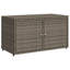 Garden Storage Cabinet 110X55x60.5 Cm Poly Rattan-2141696298