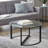 Iosep Glass Top Coffee Table