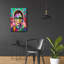 Art épique «Ruth Bader Ginsburg» par Dean Russo, art mural en verre acrylique-80063579