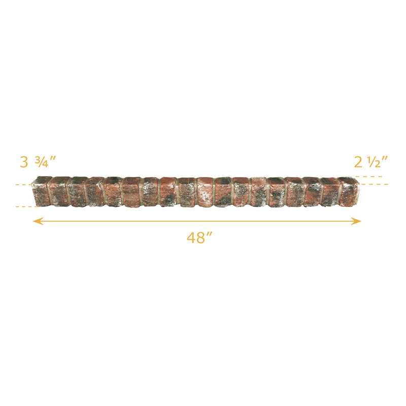 Chicago Wall Ledger, Antique Brick