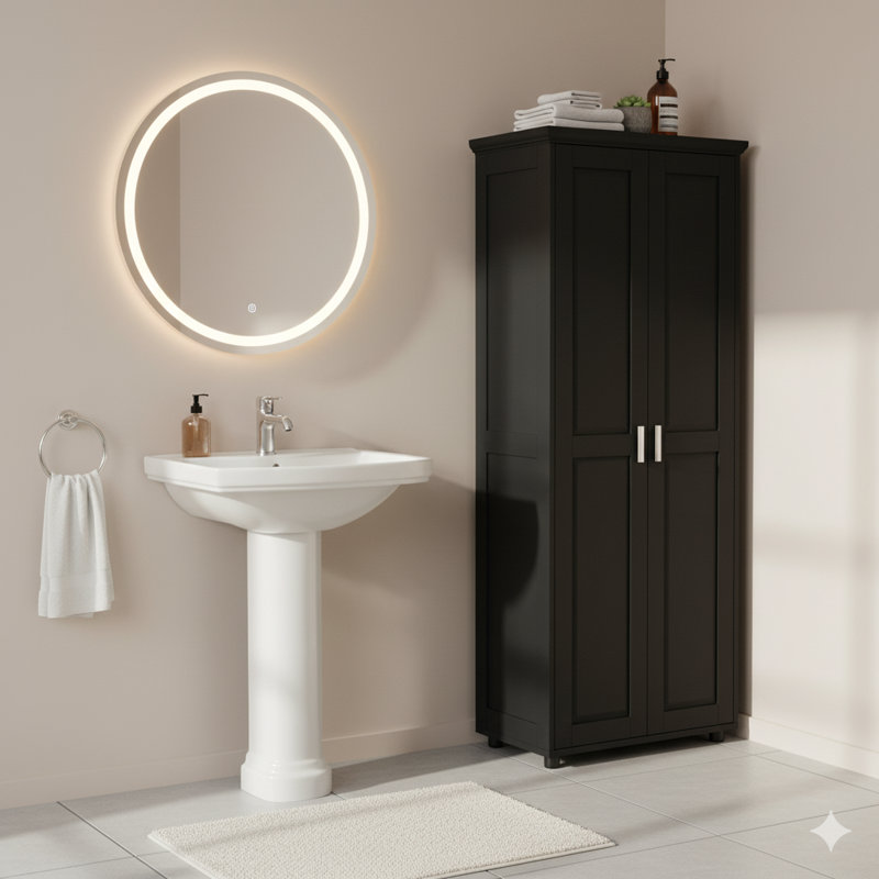 Armoire de salle de bain autoportante