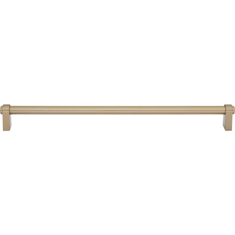 Lawrence Bar Pull, Honey Bronze, 12" Center To Center