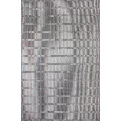 Tapis brun en laine touffeté à la main Borja