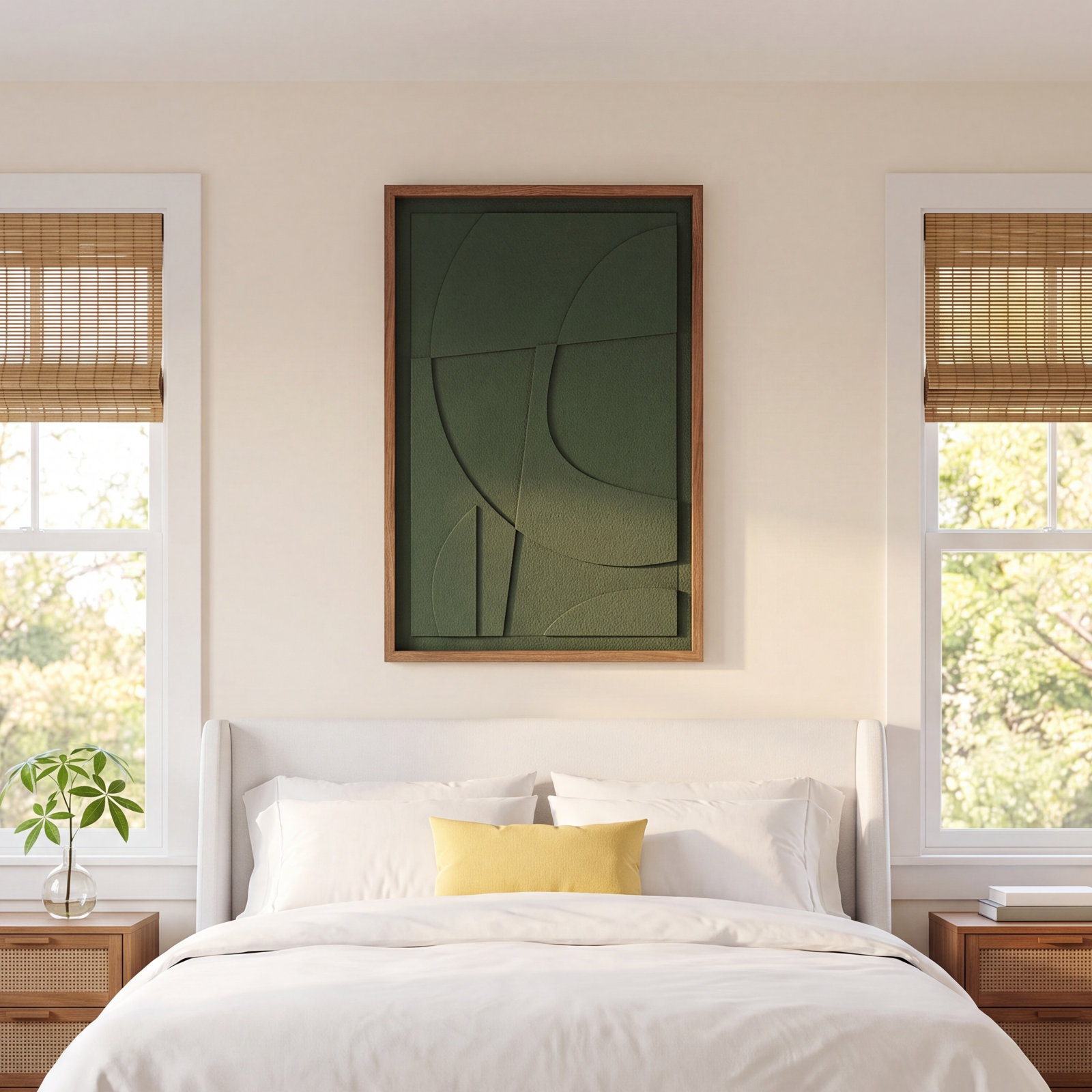 Dimensional Wall Art, Green