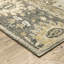 Tapis gris / beige tissé à la machine Caryll-1985494407
