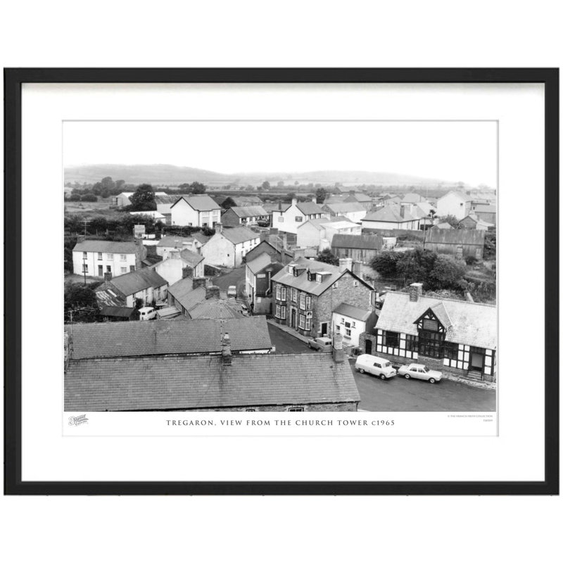 Tregaron, View From The Church Tower C1965 by Francis Frith - Single Picture Frame Print, 28cm H x 36cm W x 2.3cm D