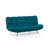 3-Seat Sofa Bed, Petrol Green, 78.7 x 37.4 x 41.3 Inches | 100% Metal Frame, 100% Soft Fabric, Easy Clean | Multi-Position Back, Maximum Weight Capacity: 661 lbs | Stylish & Functional for Living Room or Guest Room-369799806