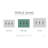 Classic Architecture 3-Gang Toggle Light Switch Wall Plate-18097850