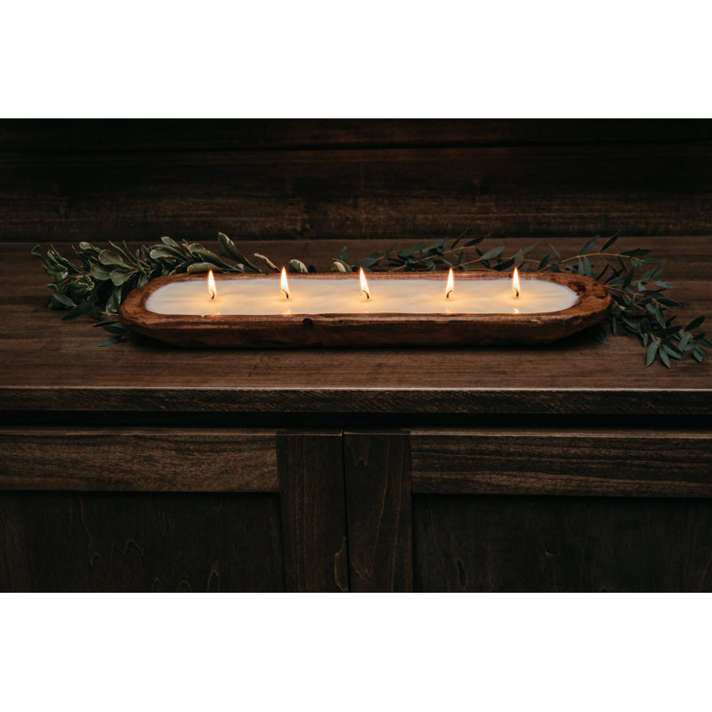Luxury Citrus Tree Scented Designer Candle, 3" H x 20" W x 6" D