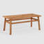 Lewes Rectangular Acacia Outdoor Coffee Table , 107cm cm W 51cm cm D-221473364