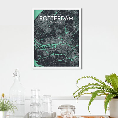«Rotterdam City Map», impression