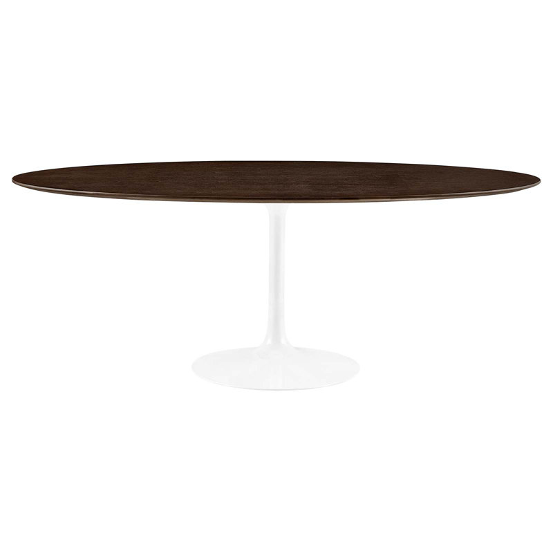 Table de salle à manger Lippa, Cerise noyer