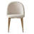 Upholstered Dining Chair with Metal Legs-624426183
