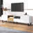 Modern TV With 2 Cabinets& Open Storage Compartment-1692693663