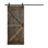 Porte de grange nouée à panneaux en bois et métal K Series