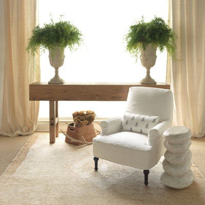 Lauren Liess 83.75'' W Solid Wood Console Table