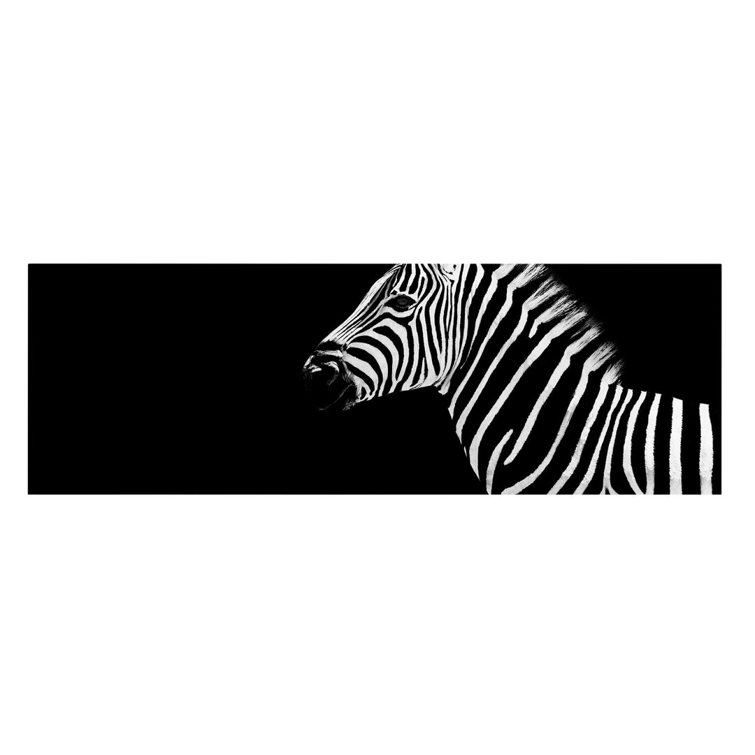 Leinwandbild Zebra Safari Art von Philippe Hugonnard