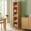 Bibliothèque haute et étroite, tablette cubique ouverte à 5 niveaux, bibliothèque de rangement modulaire autoportante pour salon, bureau ou salle d'étude-134223214