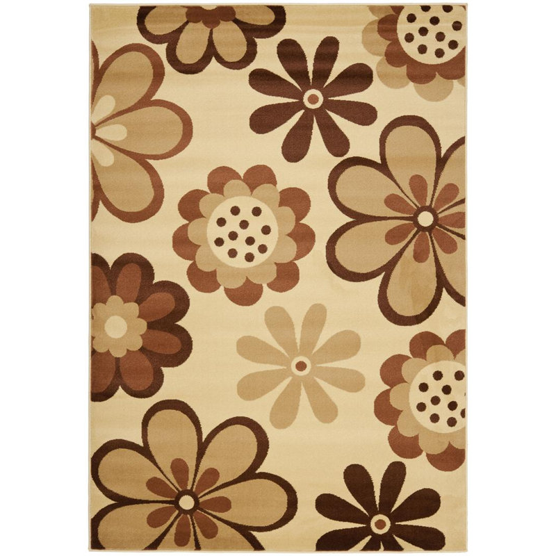 Rosario Porcello Performance Floral Rug, Rectangle 4' x 5'7"